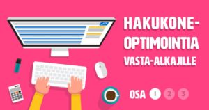 Miksi kotisivut eivät näy Googlessa?